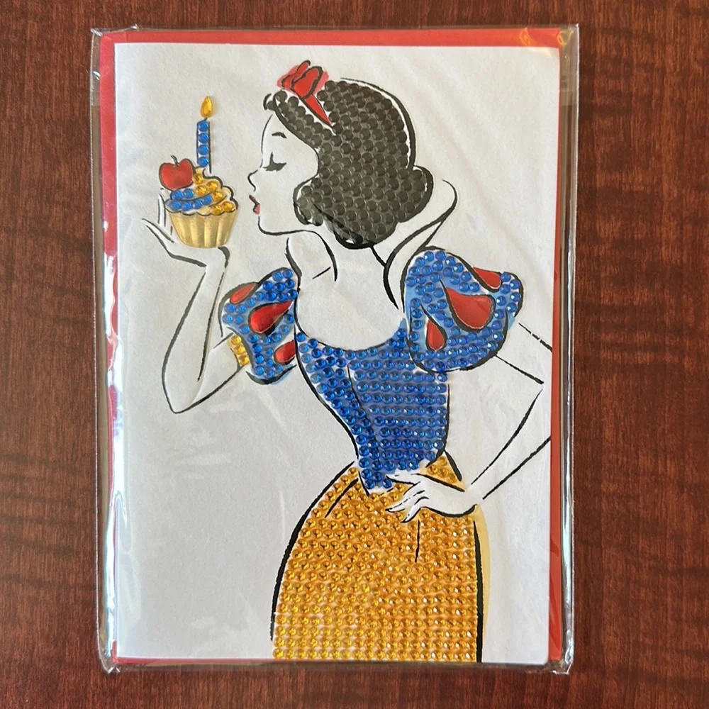Papyrus Disney Princess Greeting Cards, Snow White, Belle & Cinderella Castle